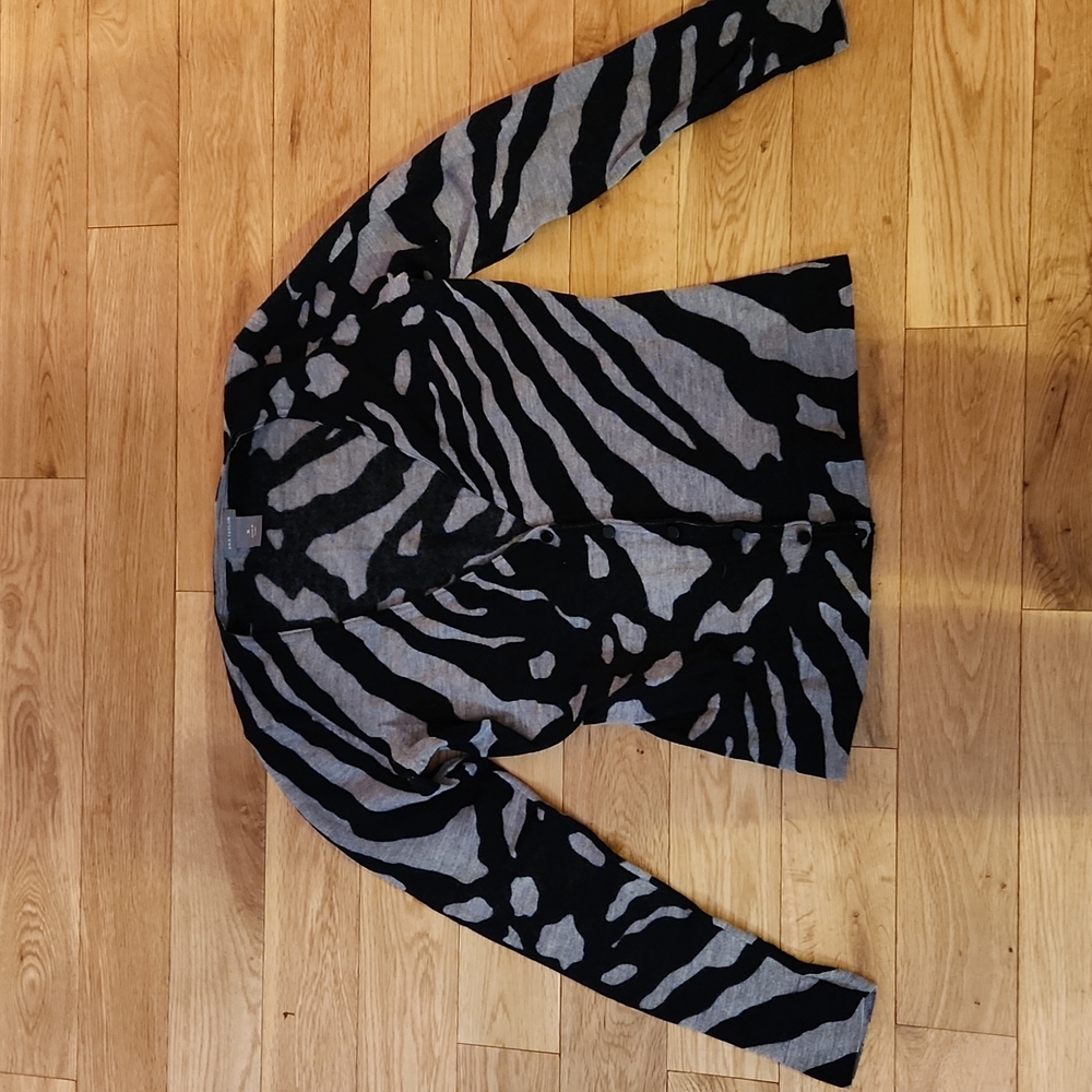 Ann Taylor animal print cardigan